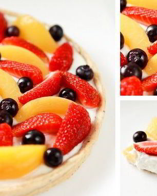 Десертная пицца