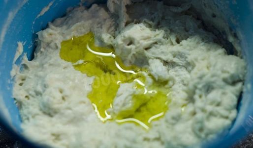 домашняя пицца с креветками и сыром