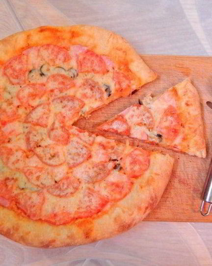Рецепт домашней пиццы