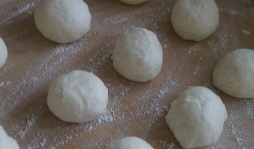 лахмаджун с фасолью