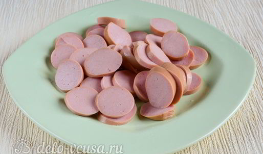 ленивая пицца из батона