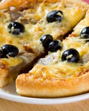 Острая пицца с говяжьим языком