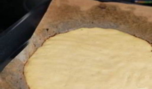 пицца без теста на цветной капусте