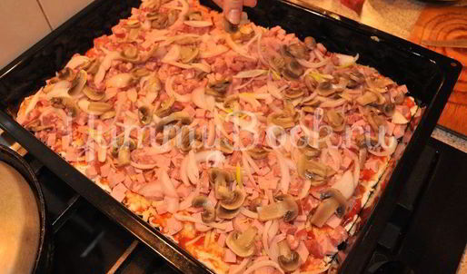 пицца домашняя