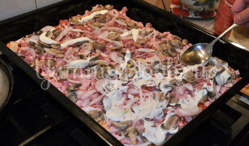 пицца домашняя