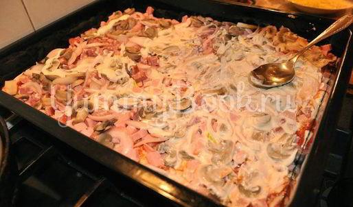 пицца домашняя