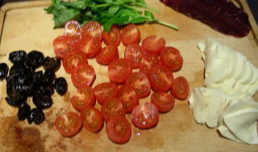 пицца из поленты