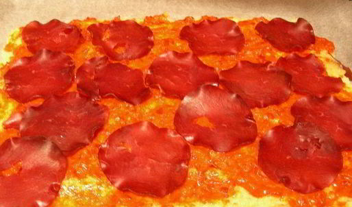 пицца из поленты