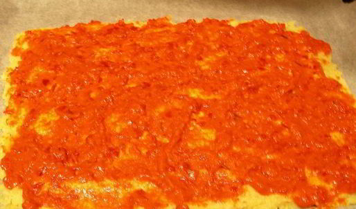 пицца из поленты