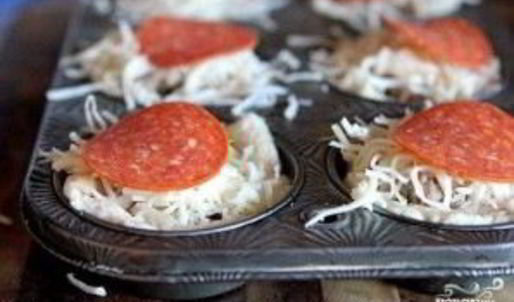 пицца капкейки