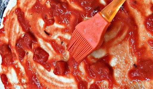 пицца маргарита с артишоком и кабачком