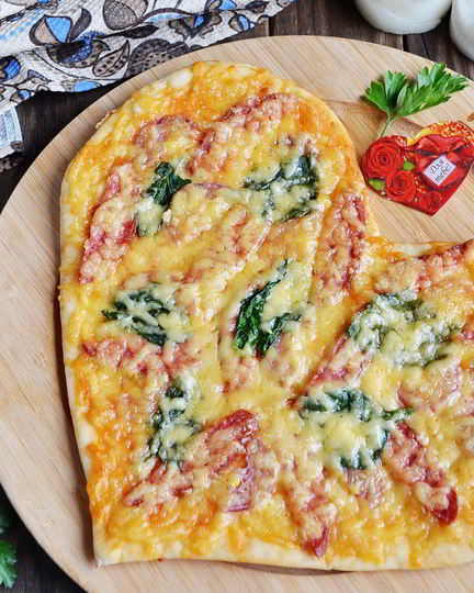 Рецепт пиццы на 14 февраля