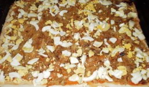 пицца на дрожжевом тесте по-домашнему