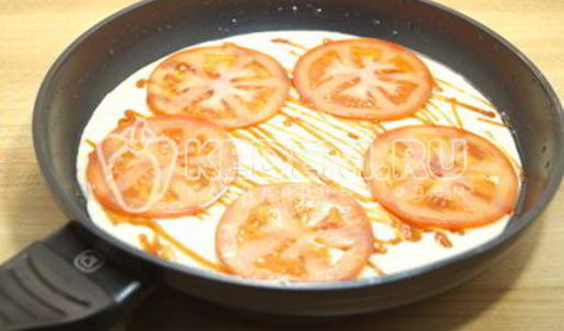 пицца на сковороде за 5 минут