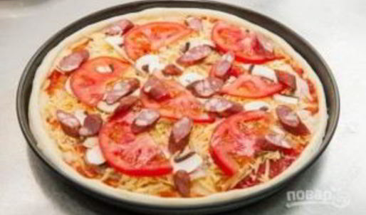 пицца по-баварски