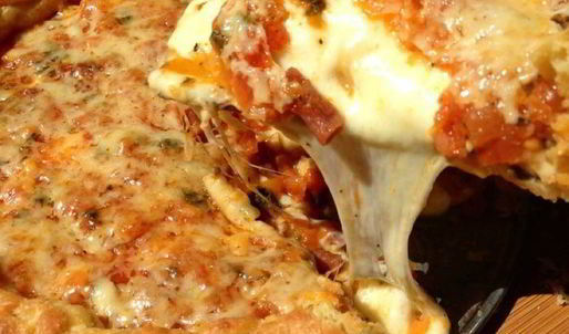 пицца по-чикагски в глубокой форме