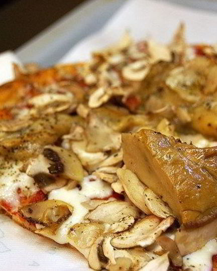 Рецепт пиццы с белыми грибами и шампиньонамим