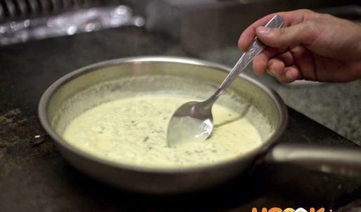 пицца с лисичками