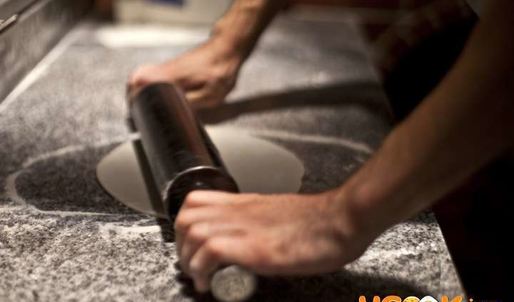 пицца с лисичками