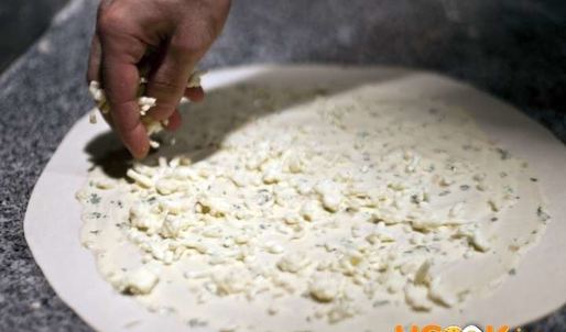 пицца с лисичками