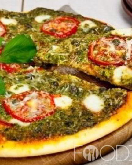 Рецепт пиццы с моцареллой