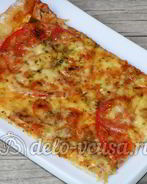 Пицца с тунцом