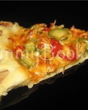 Пицца с вкусным краешком