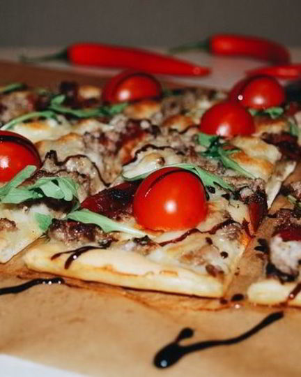 Рецепт пиццы с вялеными помидорами