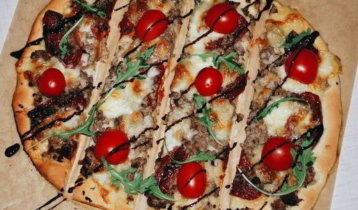 пицца с вялеными помидорами