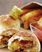 Пицца в булочке