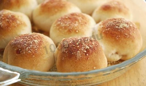 пицца в булочке