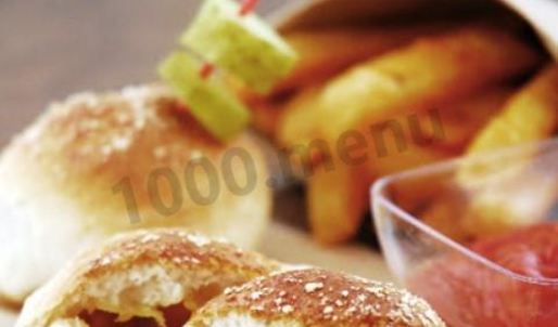 пицца в булочке