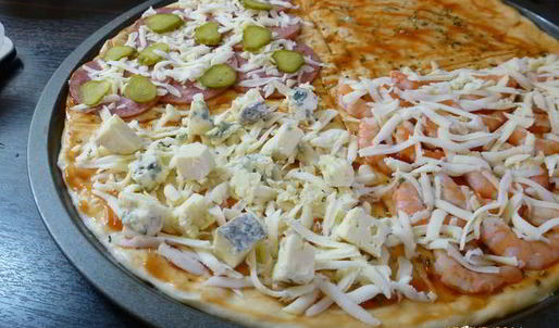 пицца времена года