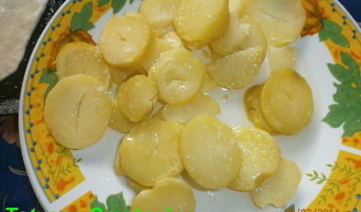 постная пицца с картофелем и грибами