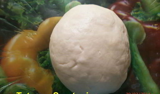 постная пицца с картофелем и грибами