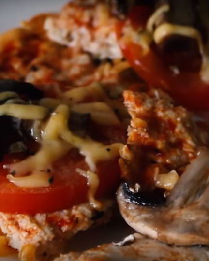 Рецепт пп пицца без теста