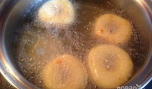 апельсиновые пончики