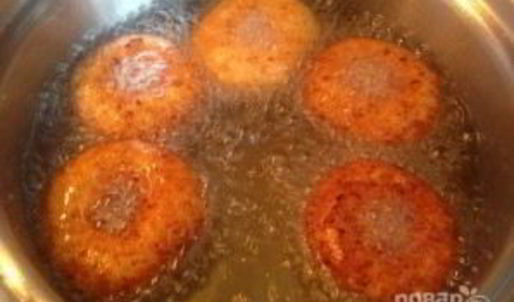 апельсиновые пончики