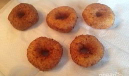 апельсиновые пончики