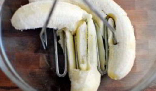 банановые пончики с грецкими орехами