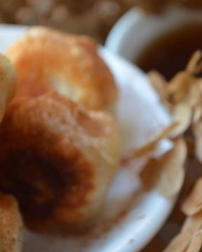 Банановые пончики