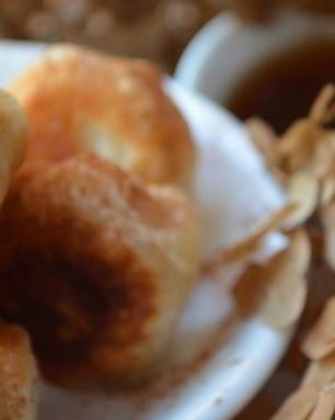 Банановые пончики