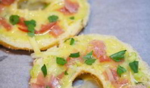 фаршированные пончики на завтрак