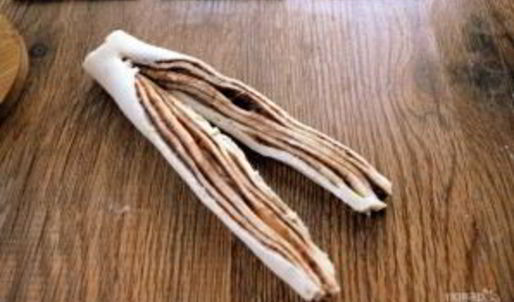 крученые пончики с нутеллой