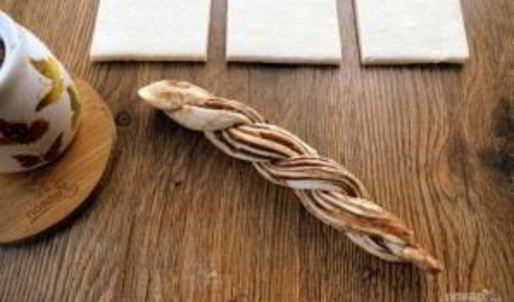 крученые пончики с нутеллой