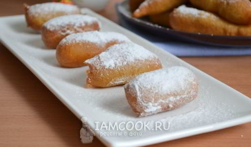 пончики из жидкого теста