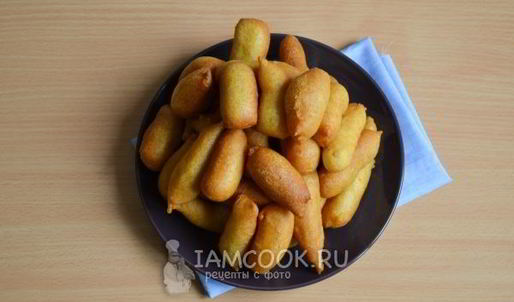 пончики из жидкого теста