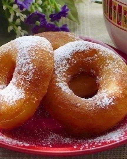 Рецепт пончиков на дрожжах жареные
