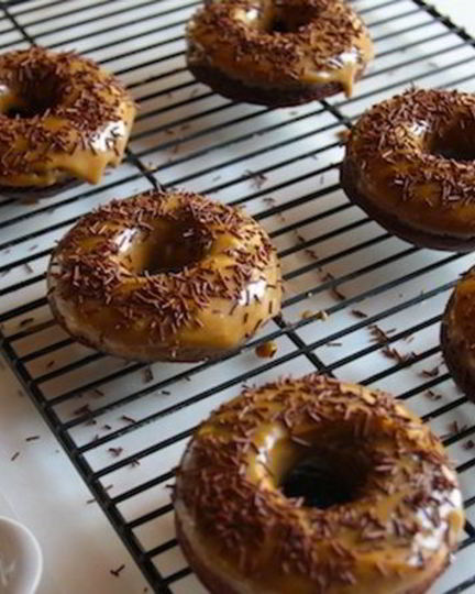 Рецепт пончиков на сгущенке