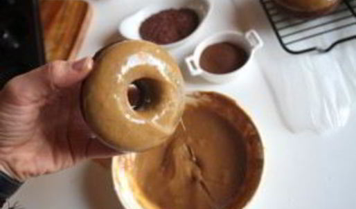 пончики на сгущенке